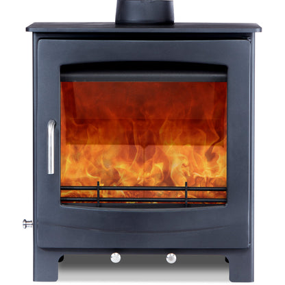 Woodford Turing 5XL Wide Multifuel EcoDesign Stove 4.9kW