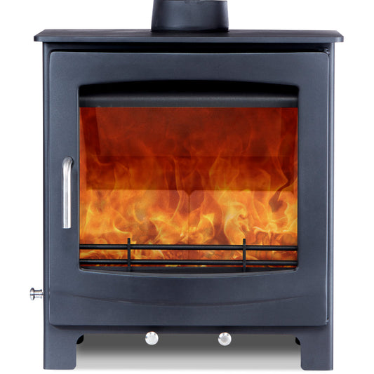 Woodford Turing 5XL Wide Multifuel EcoDesign Stove 4.9kW
