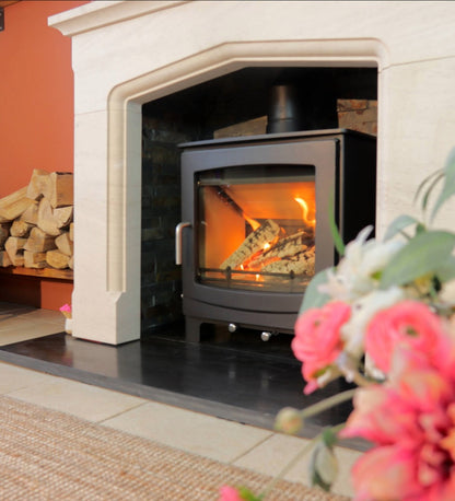 Woodford Turing 5XL Wide Multifuel EcoDesign Stove 4.9kW