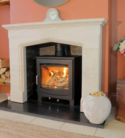 Woodford Turing 5XL Wide Multifuel EcoDesign Stove 4.9kW