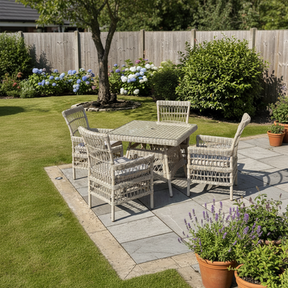 Provence Collection Outdoor 4 Seater Dining Set