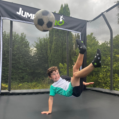 JumpPRO™ Bounce n Score Large Trampoline Football Goal & Target