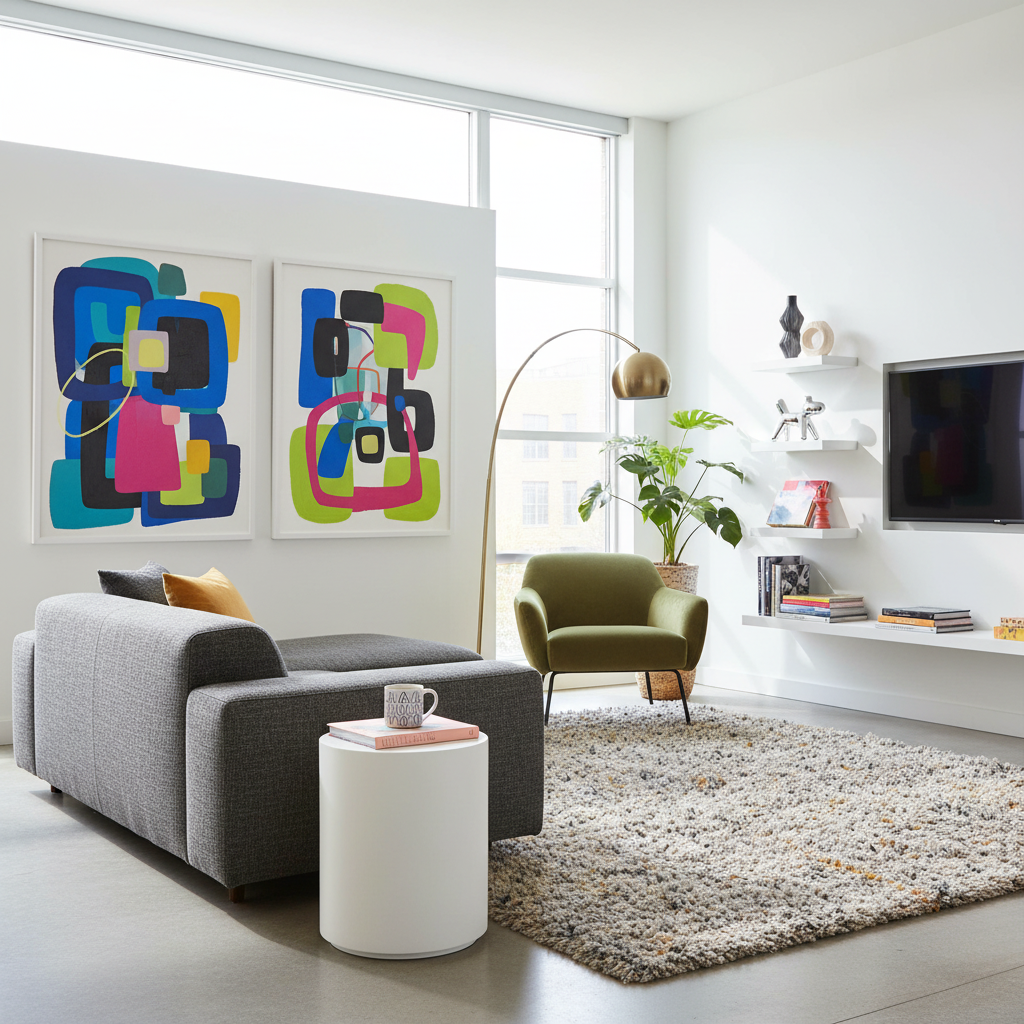 Elementi, Rome Side Table, Large Cream White, Outdoor/Indoor, Concrete Glass Fibre