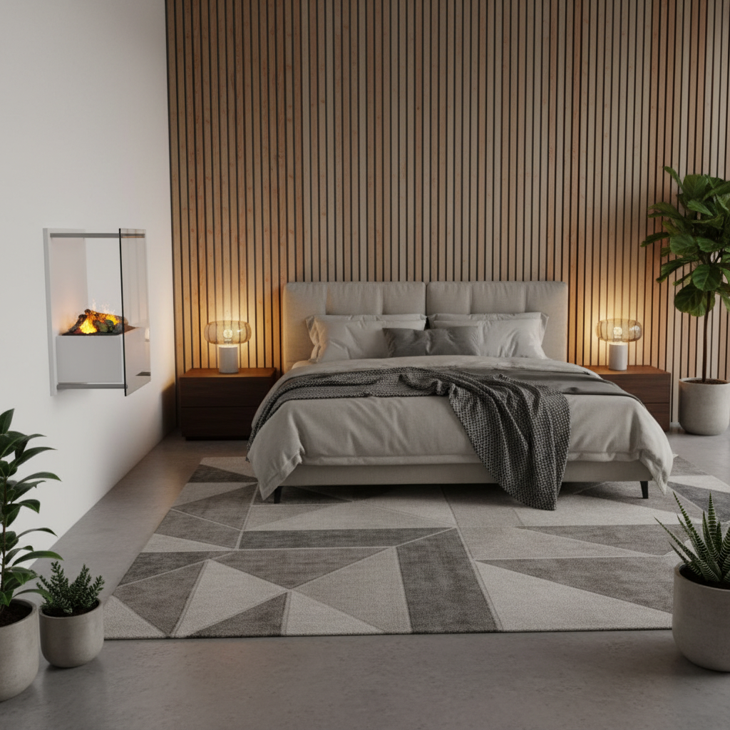 Yosemite Wall-Mounted Water Vapour Fireplace – White | ScandiFlames