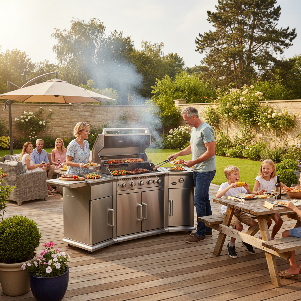 Lifestyle, Bahama Island Gas BBQ, Stainless Steel